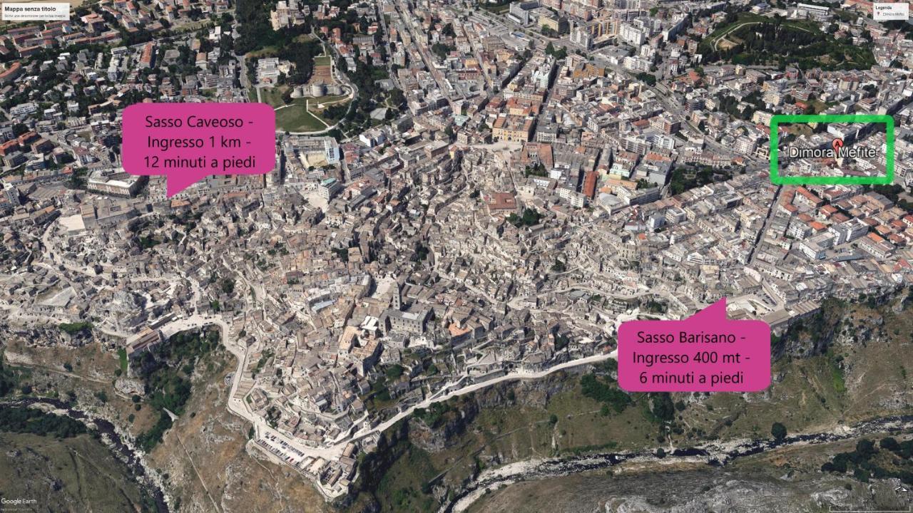 Dimora Mefite-Camere Con Bagno Privato E Self Check-In Matera Eksteriør bilde